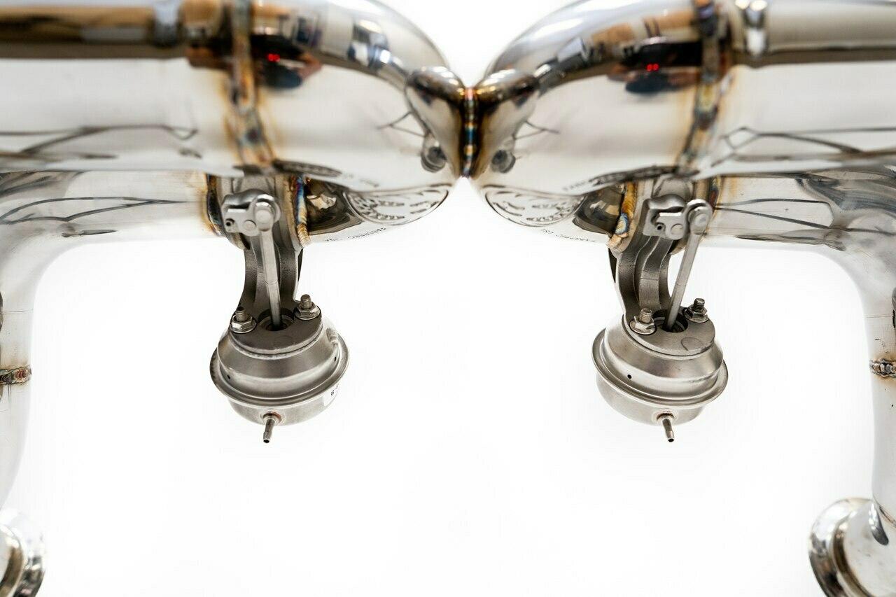 Fabspeed Lamborghini Aventador SVJ Valvetronic Supersport X-Pipe Exhaust System (FS.LAM.AVRSVJ.VLV)
