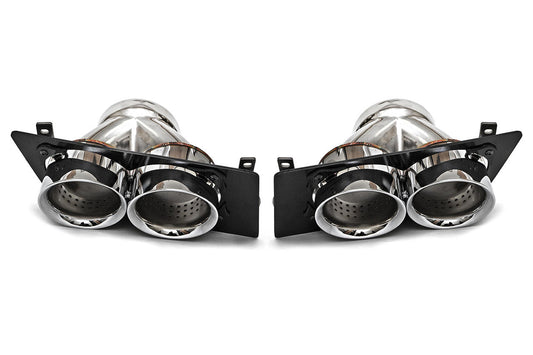 Fabspeed Lamborghini Gallardo Deluxe Quad Style Tips 2004-2008 (FS.LAM.GDO.QDTX)