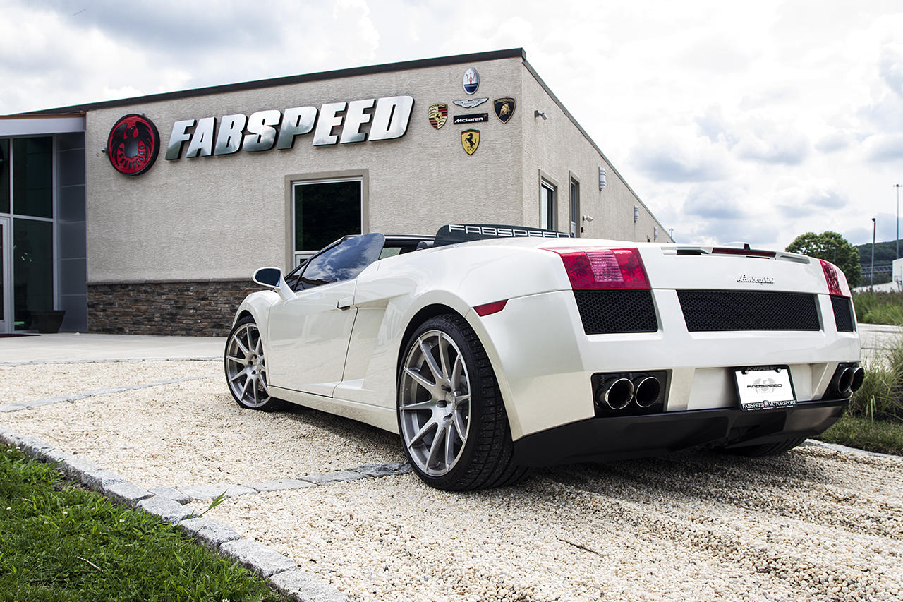 Fabspeed Lamborghini Gallardo Deluxe Quad Style Tips 2004-2008 (FS.LAM.GDO.QDTX)