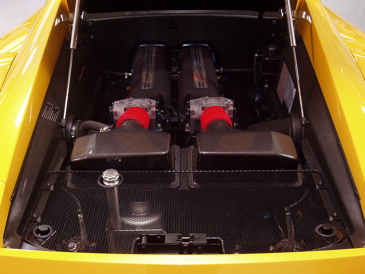 Fabspeed Lamborghini Gallardo Silicone Intake Hoses 2004-2005 (FS.LAM.GDO.SIH)