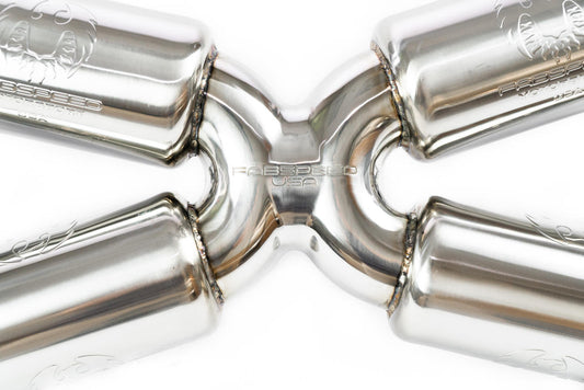 Fabspeed Lamborghini Huracan EVO / STO / Sterrato Valved Supersport X-Pipe Exhaust System 2019 Onwards (FS.LAM.HUREVO.VLV)