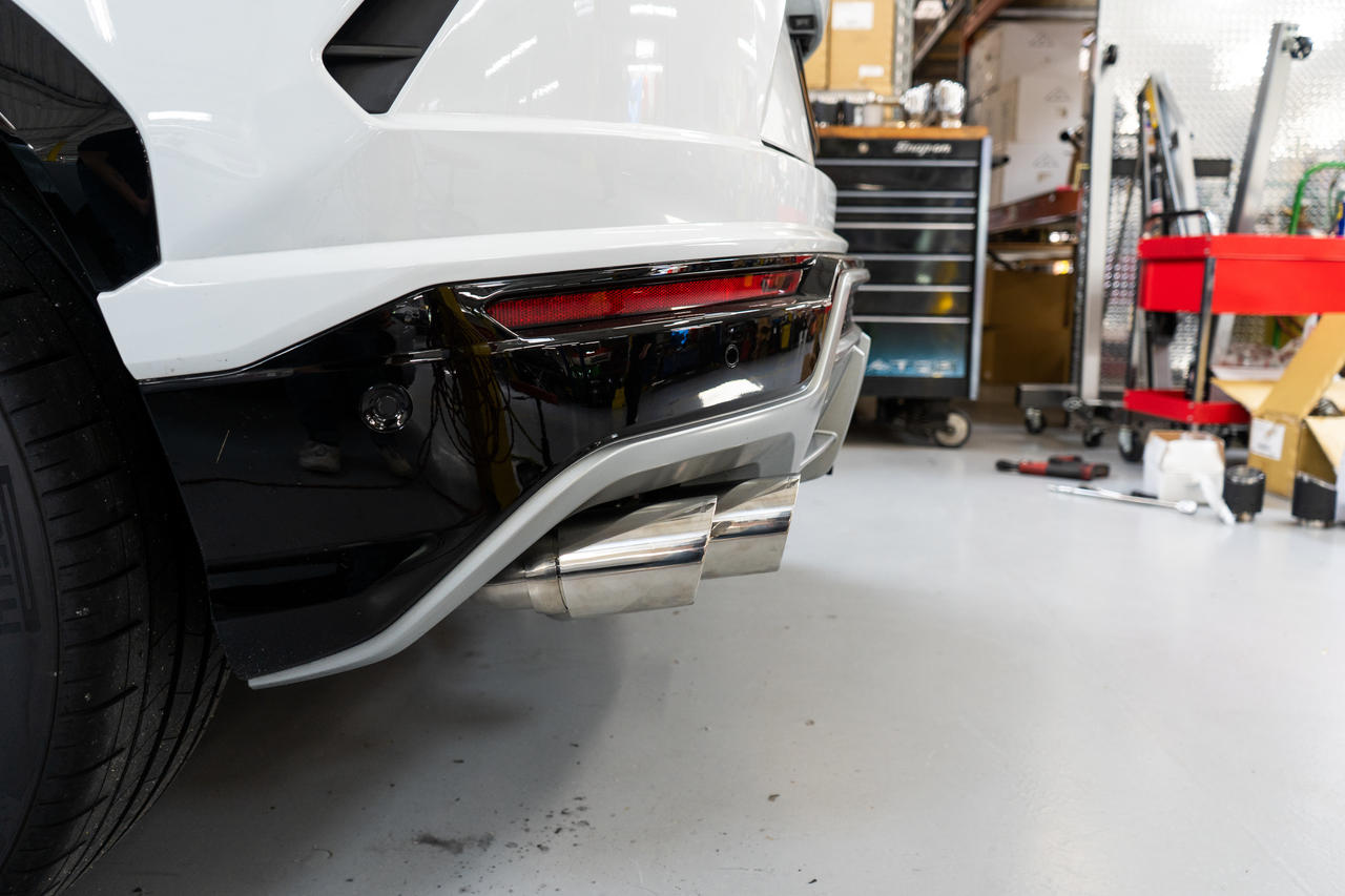 Fabspeed Lamborghini Urus Deluxe Quad Style Tips (FS.LAM.URUS.QDTX)