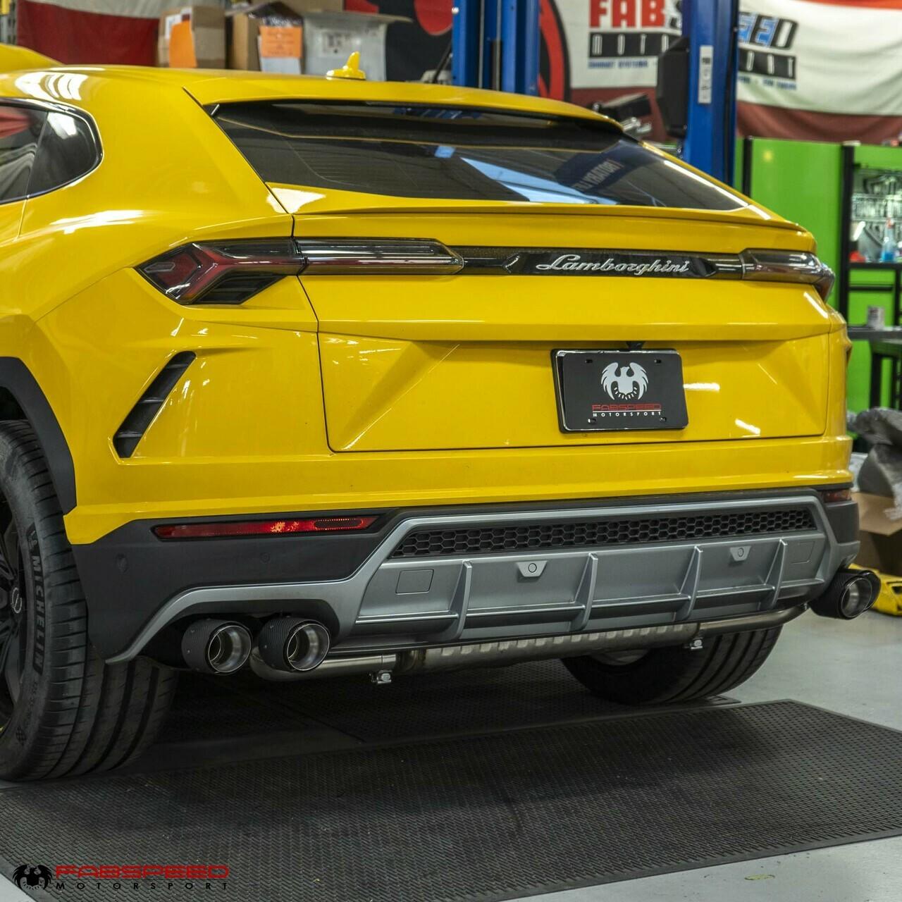 Fabspeed Lamborghini Urus Deluxe Quad Style Tips (FS.LAM.URUS.QDTX)