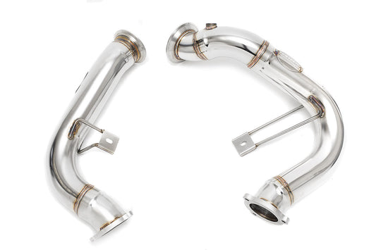 Fabspeed Porsche Macan Turbo / S Primary Competition Link Pipe Downpipes 2014-2018 (FS.POR.MCNT.CBDP-XX)