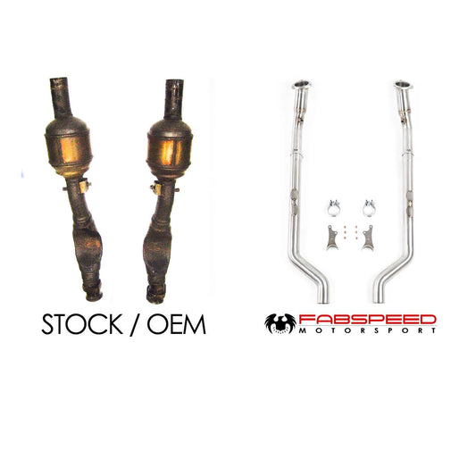 Fabspeed Maserati GranTurismo link comp. Pipes 2008-2019 (FS.MAS.GT.CB)