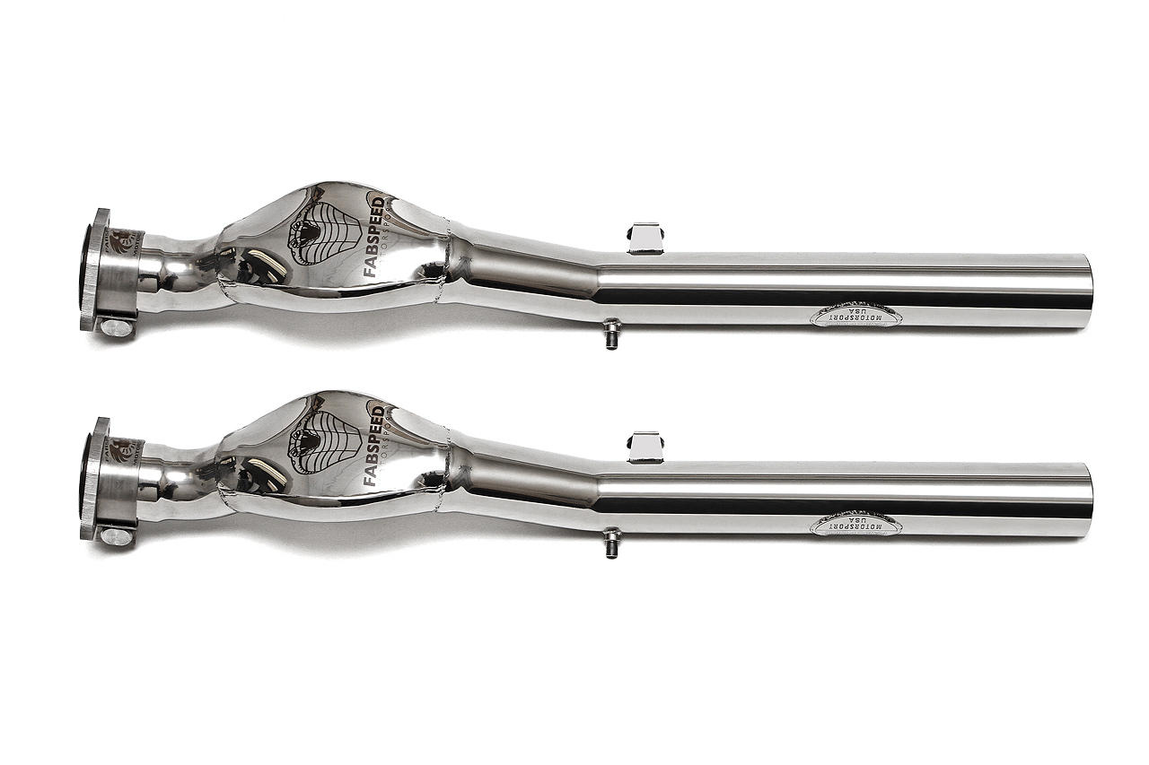 Fabspeed Maserati GT Coupe/Spyder/Gransport 2nd link comp. Pipes 2002-2007 (FS.MAS.CS.CB)