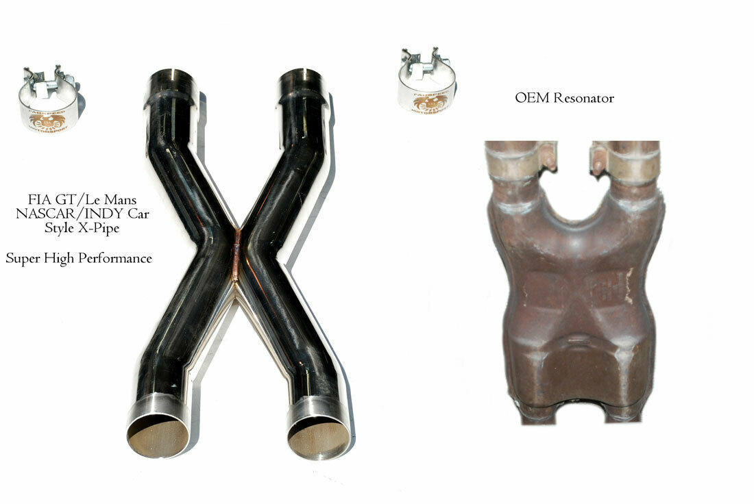Fabspeed Maserati Quattroporte Resonator Bypass X-Pipe 2004-2012 (FS.MAS.QPXXXP)