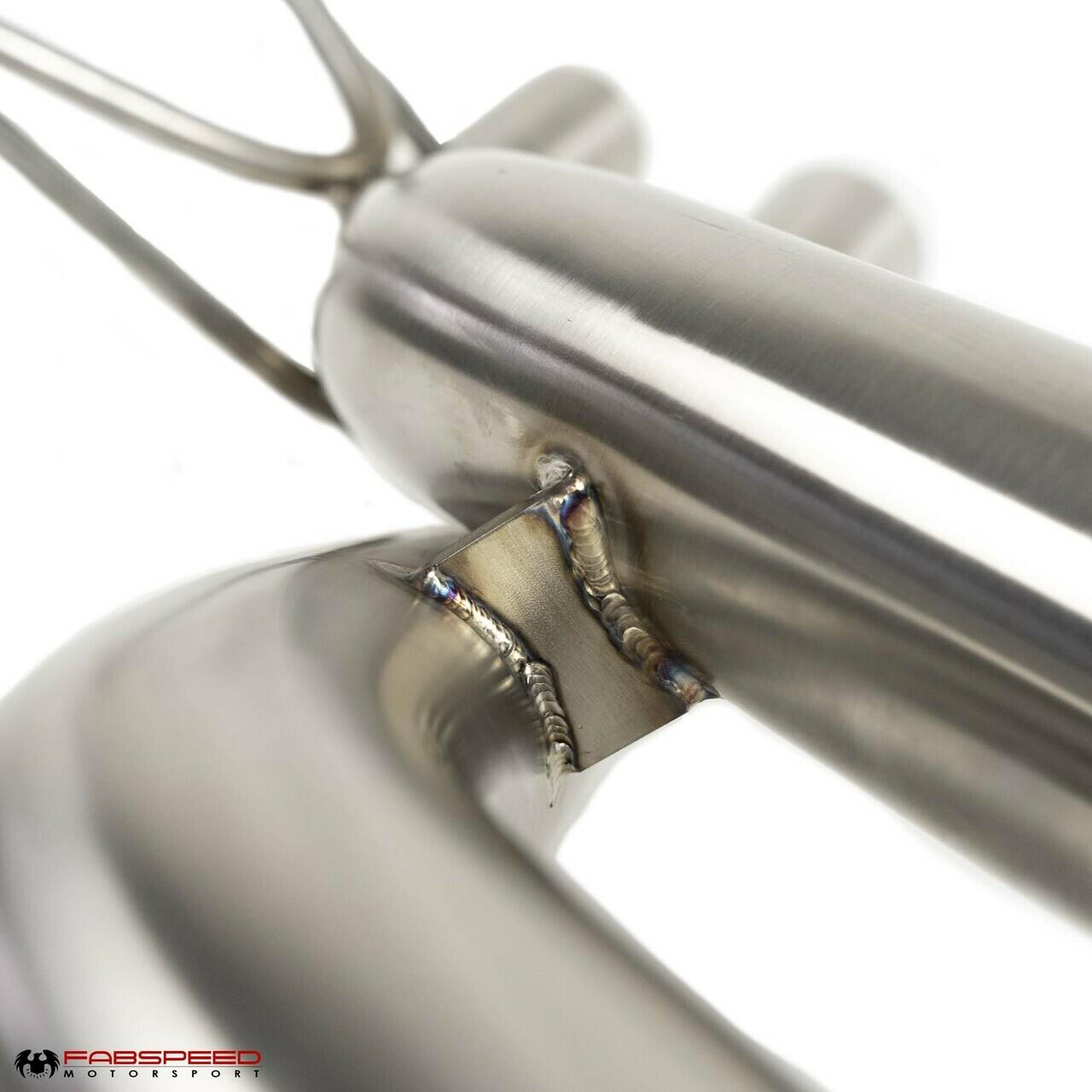 Fabspeed Mercedes-Benz G-Wagen G63 AMG Maxflo Performance Exhaust with Quad Tips 2015-2018 (FS.MER.G631518.MAXX)