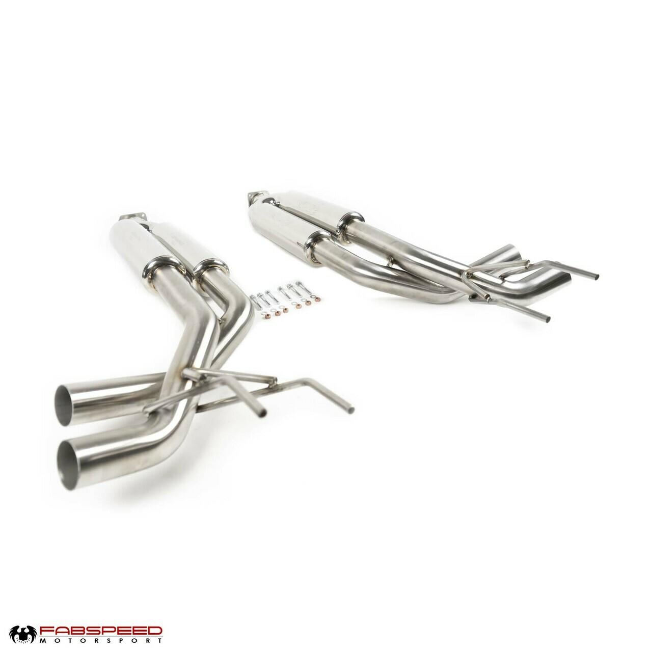 Fabspeed Mercedes-Benz G-Wagen G63 AMG Maxflo Performance Exhaust with Quad Tips 2015-2018 (FS.MER.G631518.MAXX)