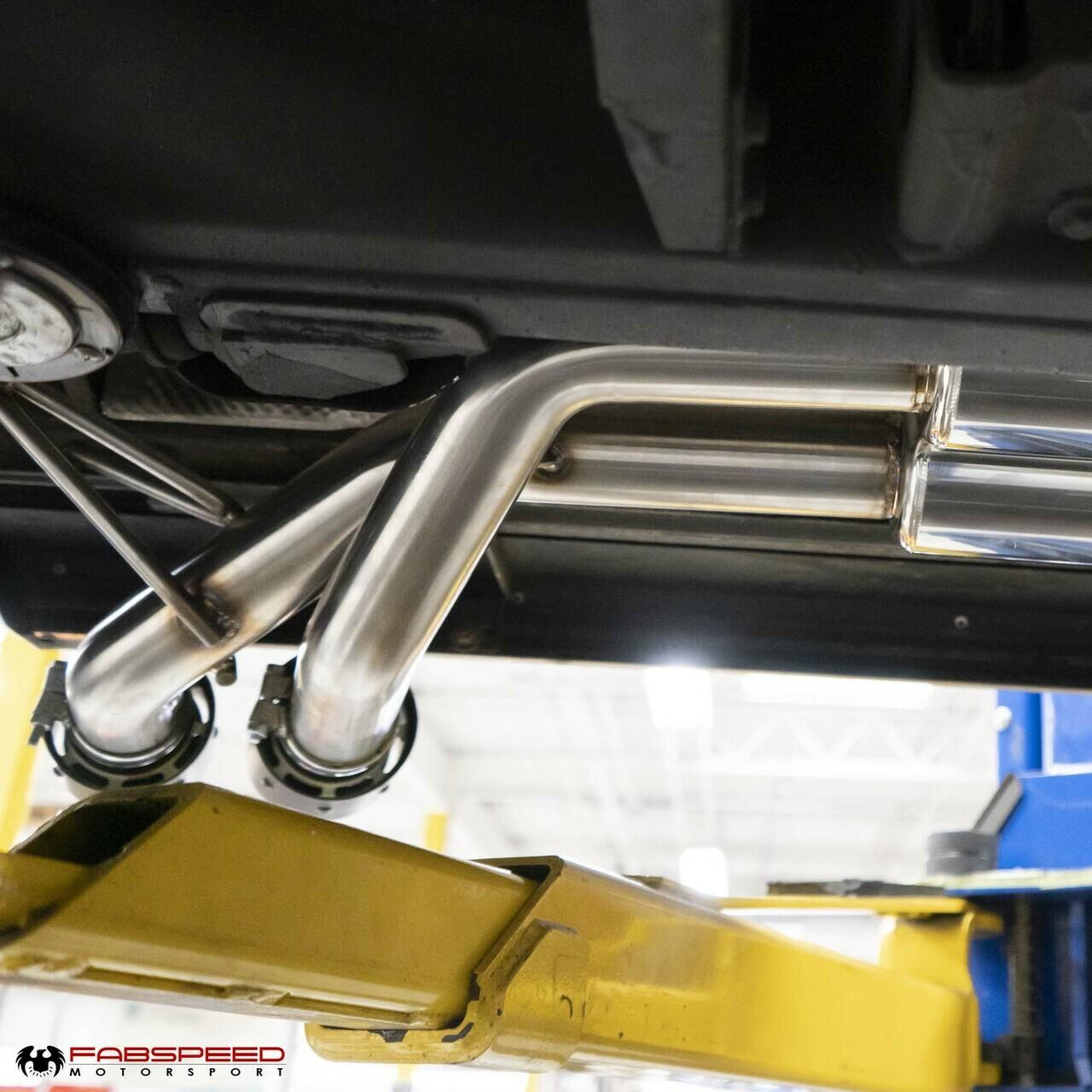 Fabspeed Mercedes-Benz G-Wagen G63 AMG Maxflo Performance Exhaust with Quad Tips 2015-2018 (FS.MER.G631518.MAXX)