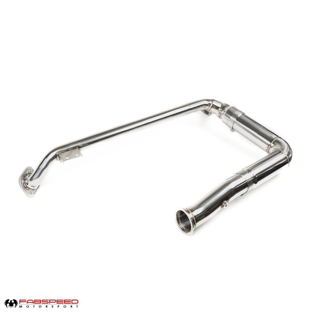 Fabspeed Porsche 718 Boxster / Cayman link comp. Downpipe 2017 Onwards (FS.POR.718.CBDP)
