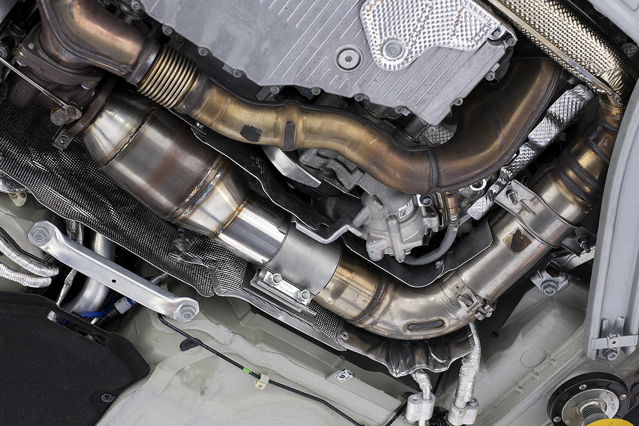 Fabspeed Porsche 718 Boxster/Cayman HJS Sport Catalytic Converter 2017 Onwards (FS.POR.718.SC)