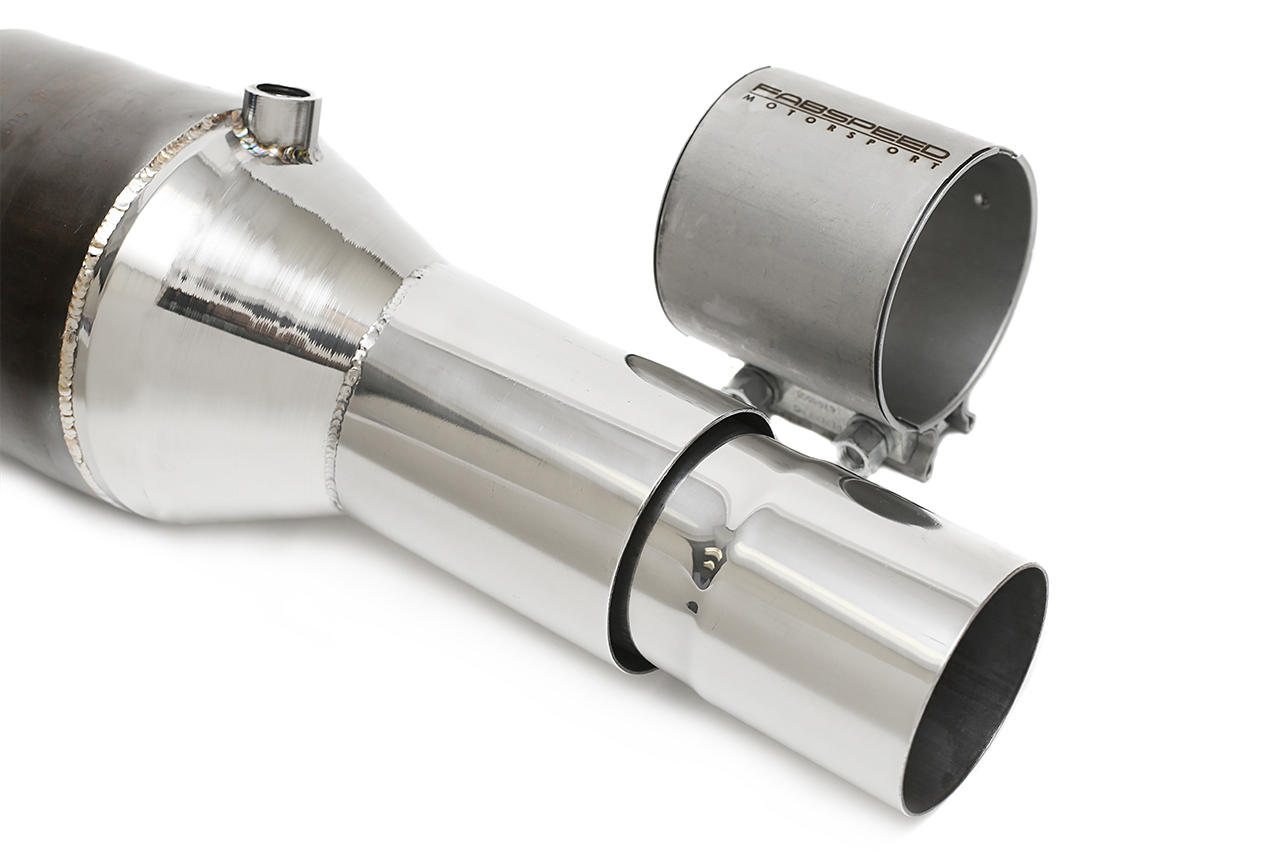 Fabspeed Porsche 718 Boxster/Cayman HJS Sport Catalytic Converter 2017 Onwards (FS.POR.718.SC)