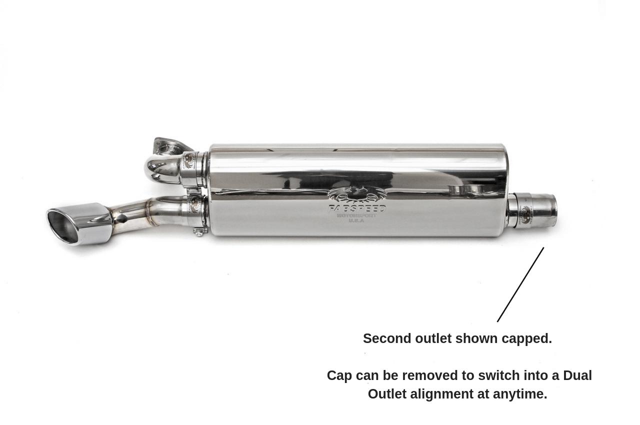 Fabspeed Porsche 911 Carrera Maxflo Performance Exhaust System 1976-1989 (FS.POR.911.MAXX)
