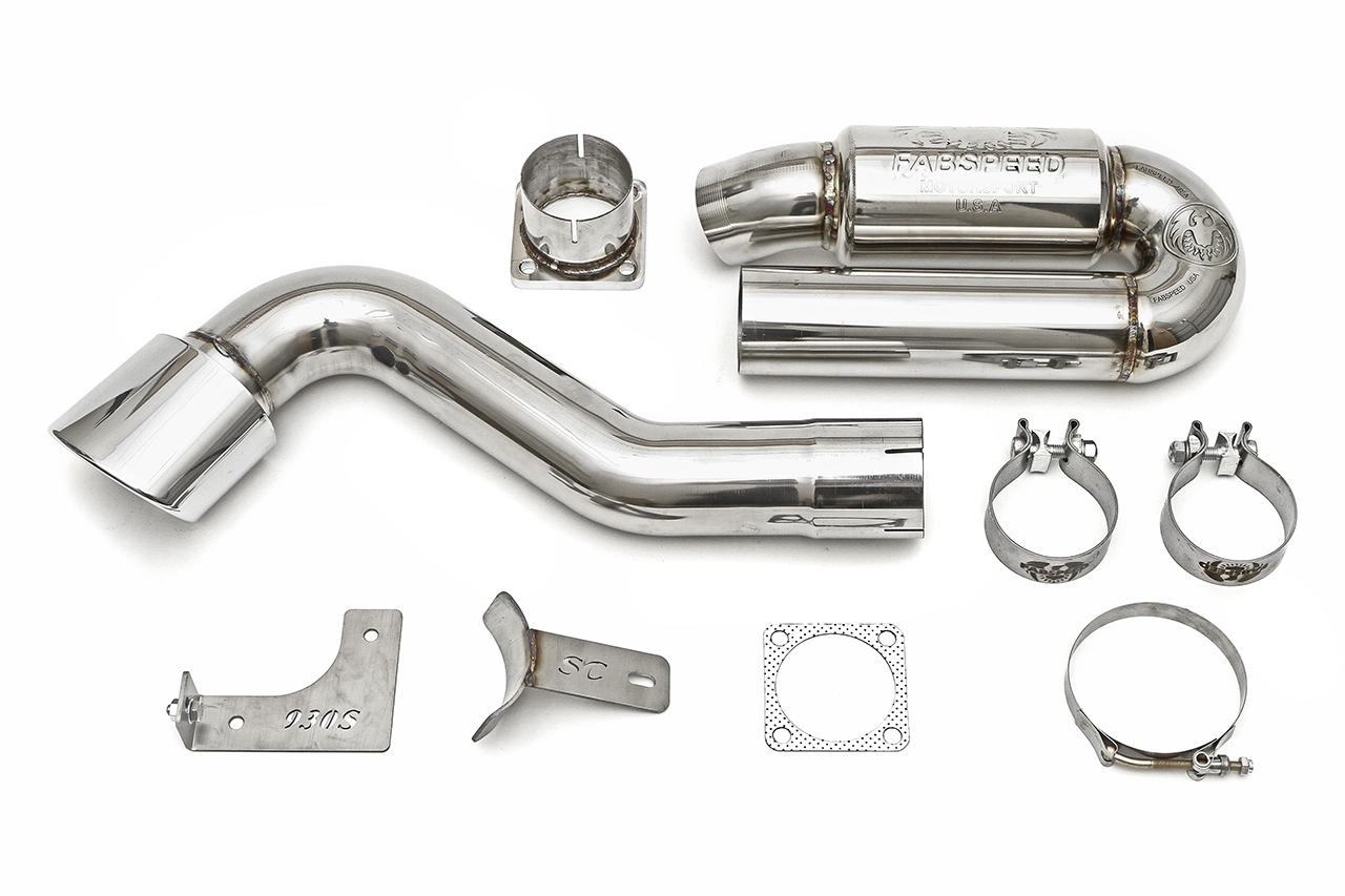 Fabspeed Porsche 911 Turbo 930 Supercup Race Exhaust System 1976-1989 (FS.POR.911T.SCUPXX)