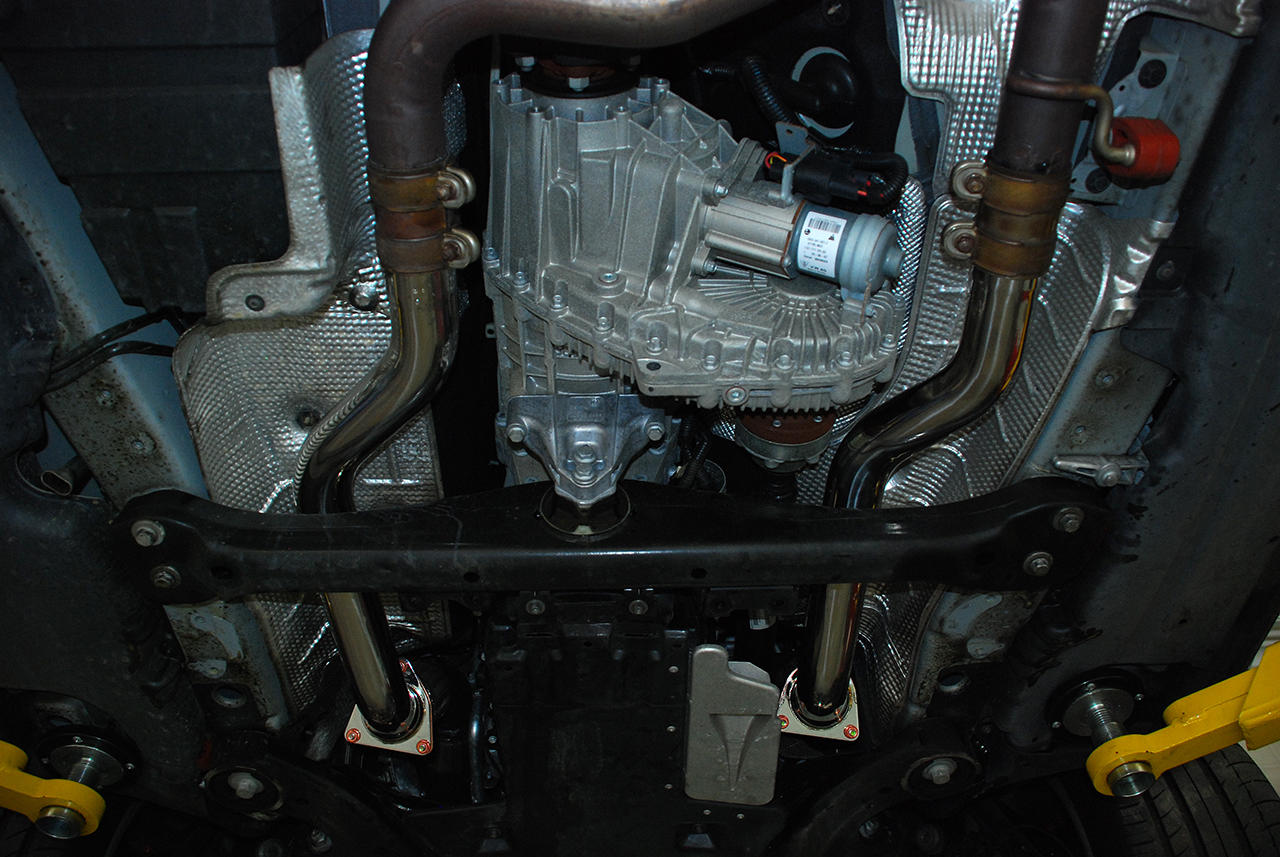 Fabspeed Porsche 955 Turbo / Turbo S Secondary Competition Link Pipes 2002-2007 (FS.POR.955T.CB)