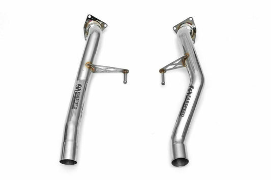 Fabspeed Porsche 957 Turbo / Turbo S Secondary Competition Link Pipes 2008-2010 (FS.POR.957T.CB)