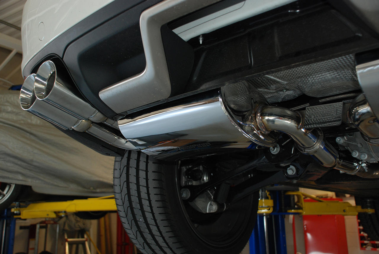 Fabspeed Porsche 958 Turbo / Turbo S Maxflo Performance Exhaust System 2011-2014 (FS.POR.958T.MAXX)