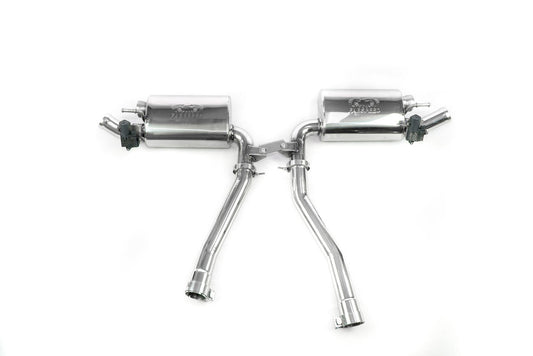 Fabspeed Porsche 958.2 Cayenne Turbo / Turbo S Valvetronic Exhaust System 2015-2018 (FS.POR.9582T.VESXSXX)