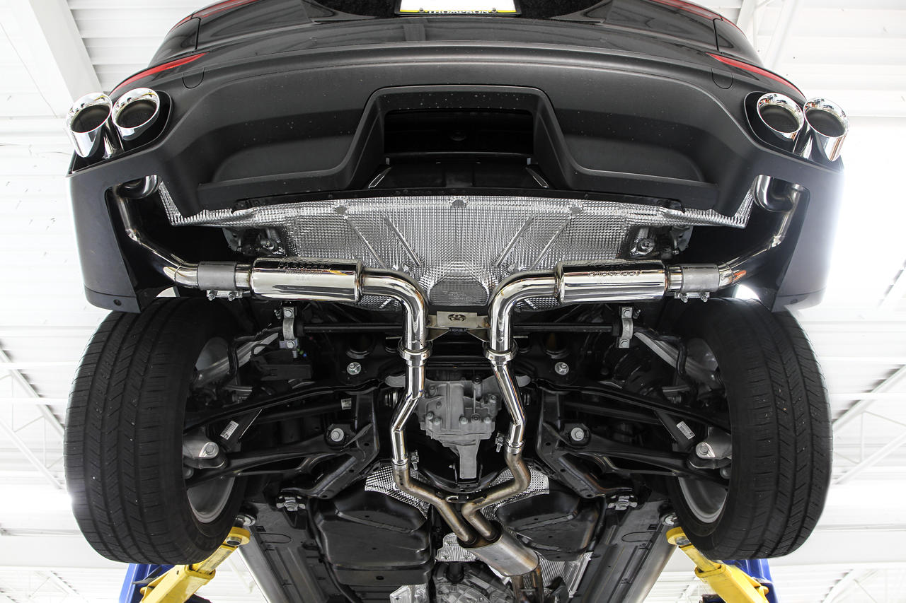 Fabspeed Porsche 958.2 Cayenne V6 Supercup Exhaust System 2015-2018 (FS.POR.9582V6.SCUPX)