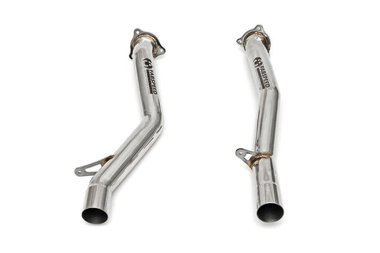 Fabspeed Porsche 958.2 S / GTS Secondary Competition Link Pipes 2015-2018 (FS.POR.9582GTS.CB)
