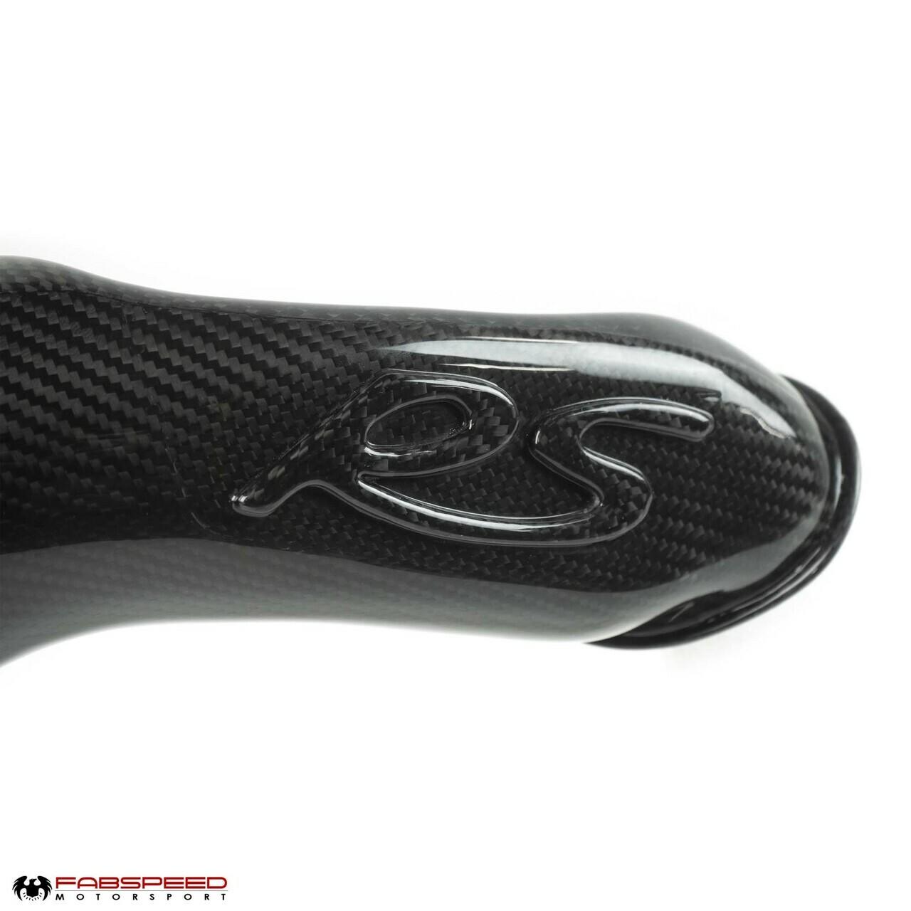 Fabspeed Porsche 964 Carrera RS style Carbon Fiber Heater Duct Tube 1989-1994 (FS.POR.964.CFHB)