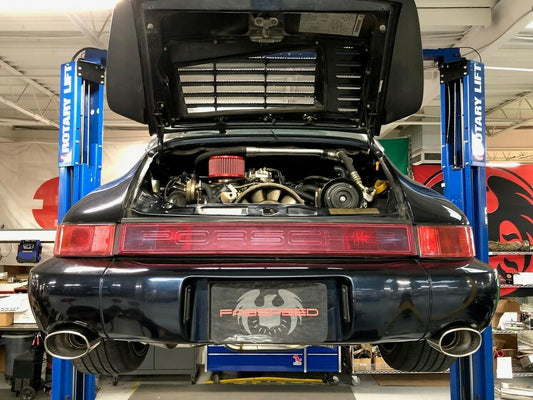Fabspeed Porsche C2 TURBO, 964 Turbo, 965 high performance Air Intake System 1990-1994 (FS.POR.964T.AI)