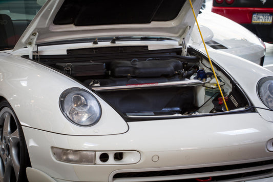 Fabspeed Porsche 964 Turbo 965 GT2 EVO Front Strut Bar 1990-1994 (FS.POR.964T.SB)