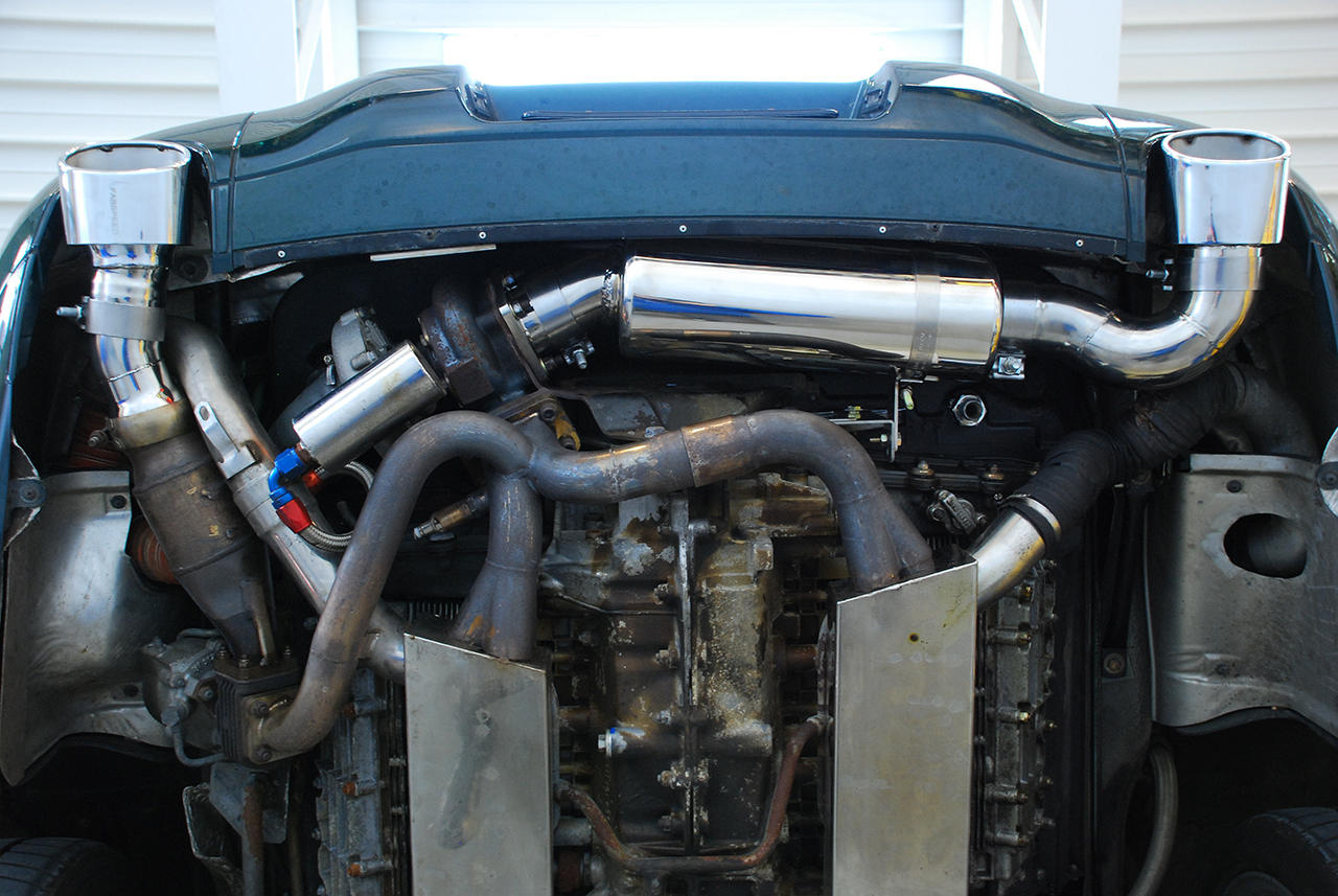 Fabspeed Porsche 964 Turbo 965 Maxflo Performance Exhaust System 1990-1994 (FS.POR.964T.MAX)