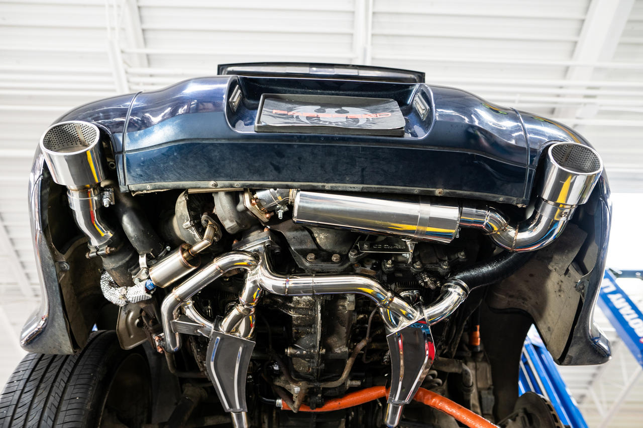 Fabspeed Porsche 964 Turbo 965 Maxflo Performance Exhaust System 1990-1994 (FS.POR.964T.MAX)