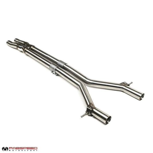 Fabspeed Porsche 970 Panamera Turbo / Turbo S Resonator Bypass X-Pipe 2010-2016 (FS.POR.970T.XP)