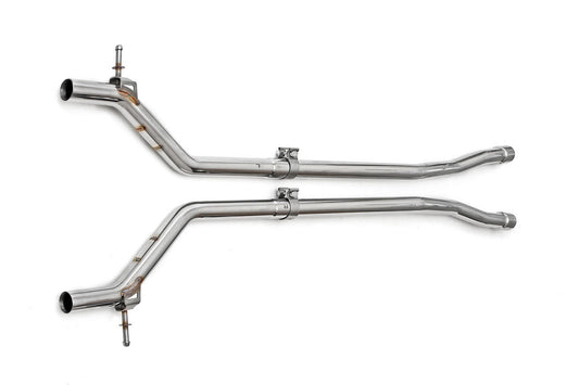 Fabspeed Porsche 970 Panamera V6 Resonator Bypass Pipes 2010-2016 (FS.POR.970V6.XP)
