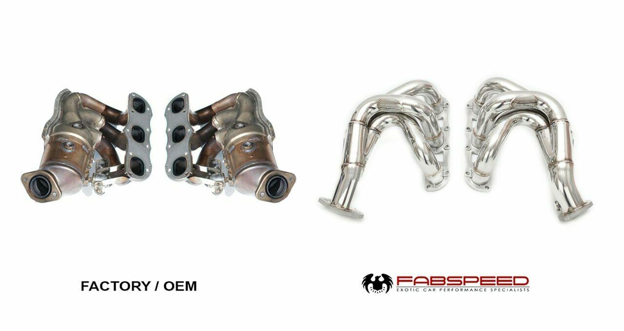 Fabspeed Porsche 981 Boxster/Cayman Long Tube Race Headers (FS.POR.981.LTRHDR)