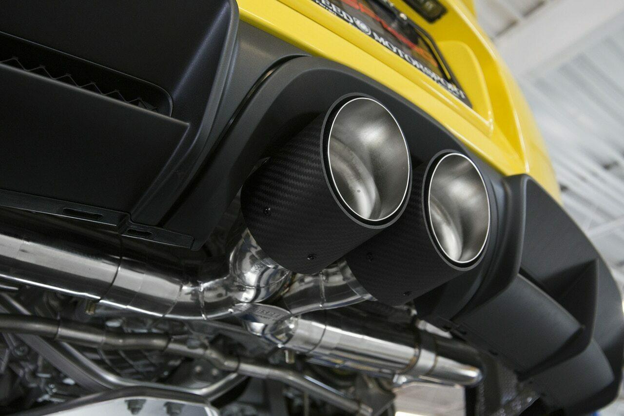 Fabspeed Porsche 981 Boxster/Cayman Maxflo TRUE X-Pipe with Dual Tips 2013-2016 (FS.POR.981.DLTXX)