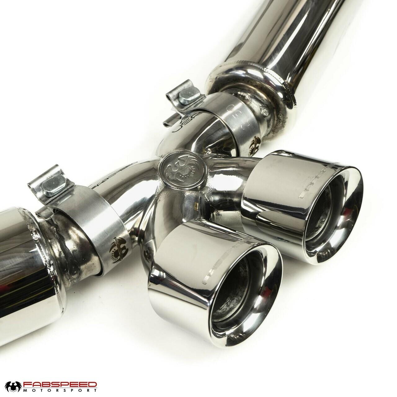Fabspeed Porsche 981 Boxster/Cayman Supercup Race Exhaust System 2013-2016 (FS.POR.981.SCUPX)
