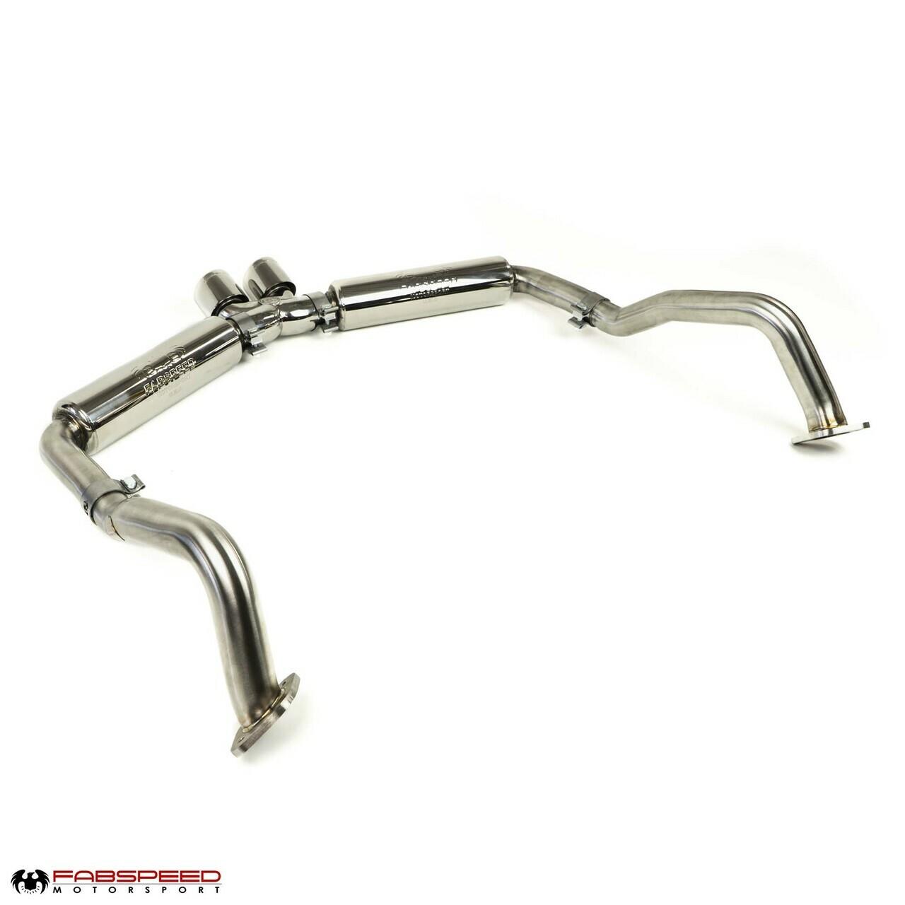 Fabspeed Porsche 981 Boxster/Cayman Supercup Race Exhaust System 2013-2016 (FS.POR.981.SCUPX)