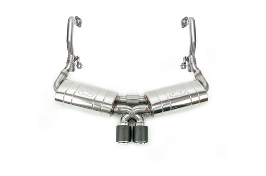 Fabspeed Porsche 981 Boxster/Cayman TrackTec Valved Bypass Exhaust System (FS.POR.981.TTCXXX)