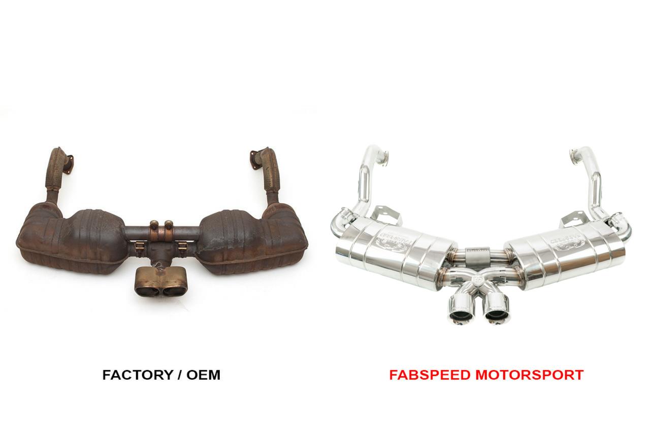 Fabspeed Porsche 987 Boxster / Cayman Maxflo Performance Exhaust System 2005-2008 (FS.POR.987.MAXX)