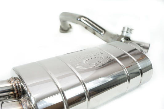 Fabspeed Porsche 987.2 Boxster / Cayman, Cayman R, Spyder TrackTec Valved Bypass Exhaust System 2009-2012 (FS.POR.9872.TTCXVC)