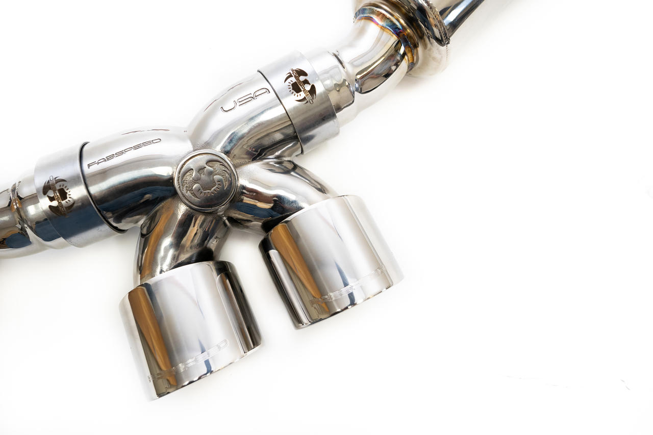 Fabspeed Porsche 987.2 Boxster / Cayman Supercup Race Competition Exhaust System 2009-2012 (FS.POR.9872.SCUPX)