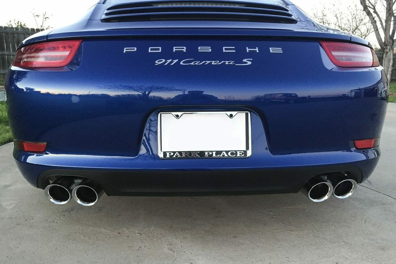 Fabspeed Porsche 991 Carrera Deluxe Quad-Style Tips PSE / Carrera S 2012-2016 (FS.POR.991.QDTDX)
