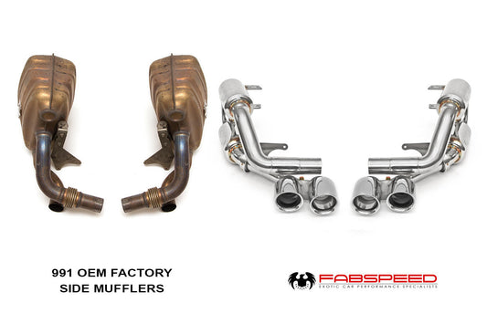 Fabspeed Porsche 991 Carrera Supercup Exhaust System 2012-2016 (FS.POR.991.SCUP3XX)