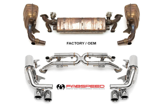 Fabspeed Porsche 991 Carrera Valvetronic Exhaust System (FS.POR.991.VES.XXX)