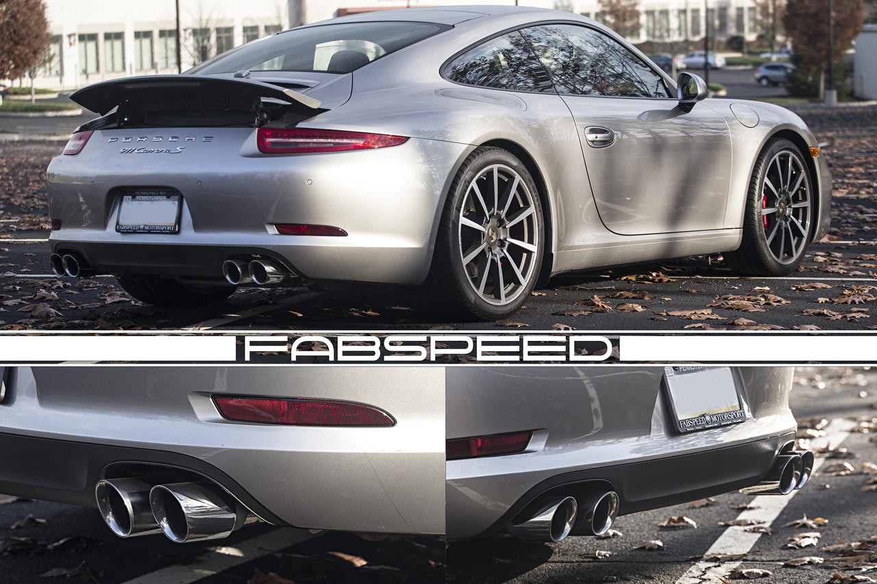 Fabspeed Porsche 991 Carrera Valvetronic Performance Package 2012-2016 (FS.POR.991.XXX)