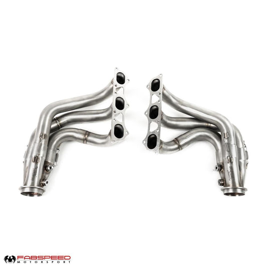 Fabspeed Porsche 991 GT3 / 991.2 GT3 Long Tube Race Headers (FS.POR.991GT3.LTRHDR)