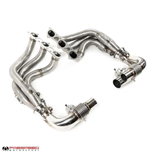 Fabspeed Porsche 991 GT3 / GT3 RS / 911 R Long Tube Competition Race Header System 2014-2016 (FS.POR.991GT3.LTRHS)
