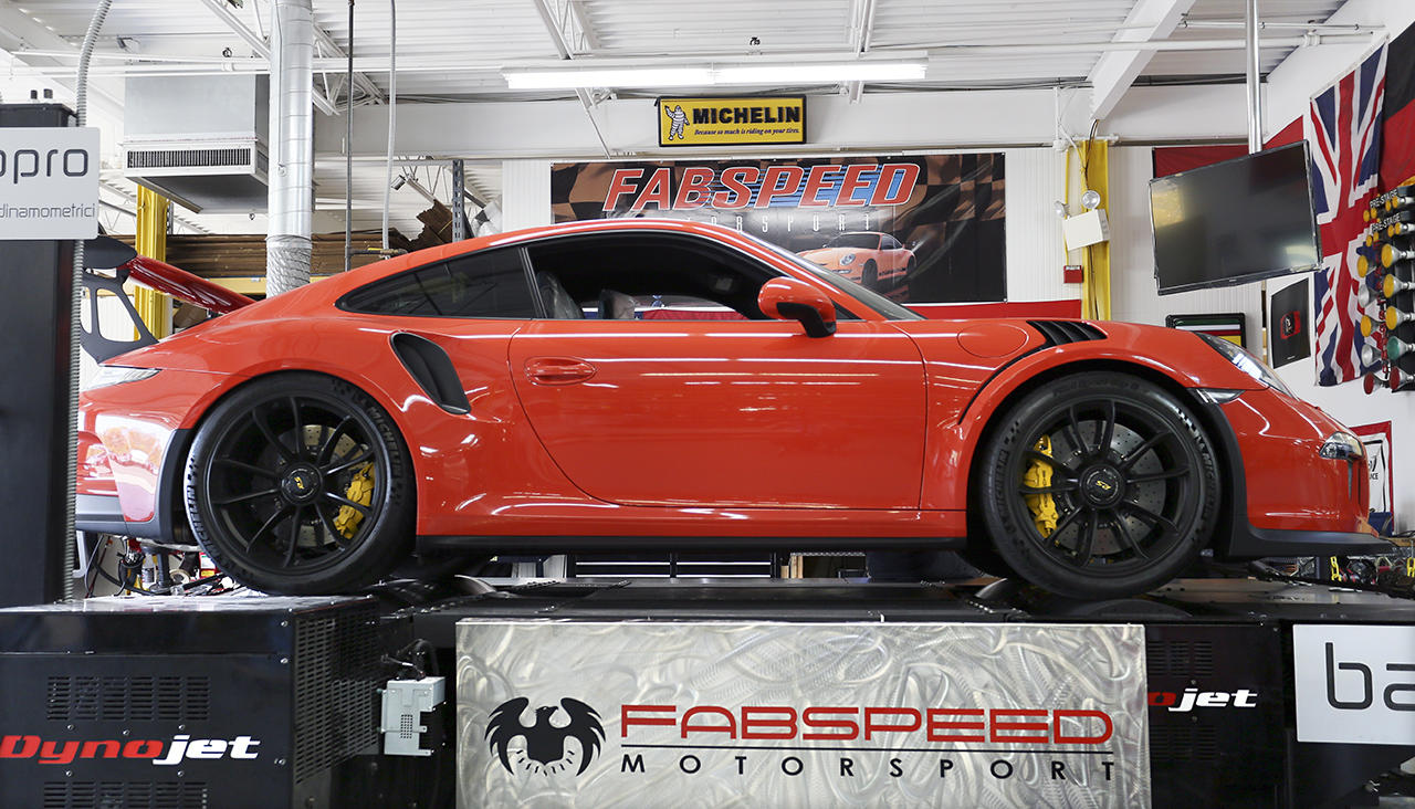 Fabspeed Porsche 991 GT3 / GT3 RS / 911 R Long Tube Competition Race Header System 2014-2016 (FS.POR.991GT3.LTRHS)