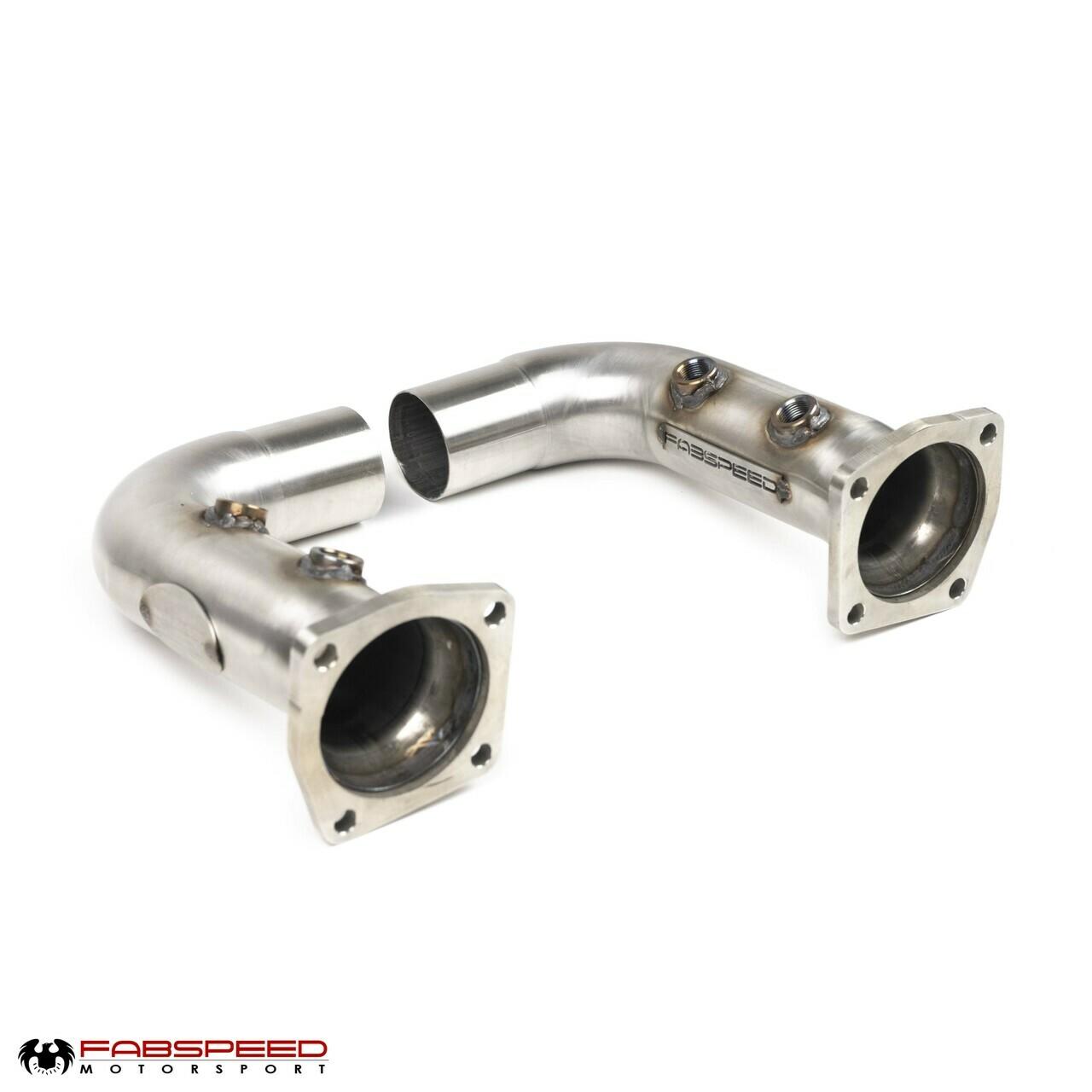 Fabspeed Porsche 991 Turbo / Turbo S Competition Link Pipes 2013-2016 (FS.POR.991T.CB)