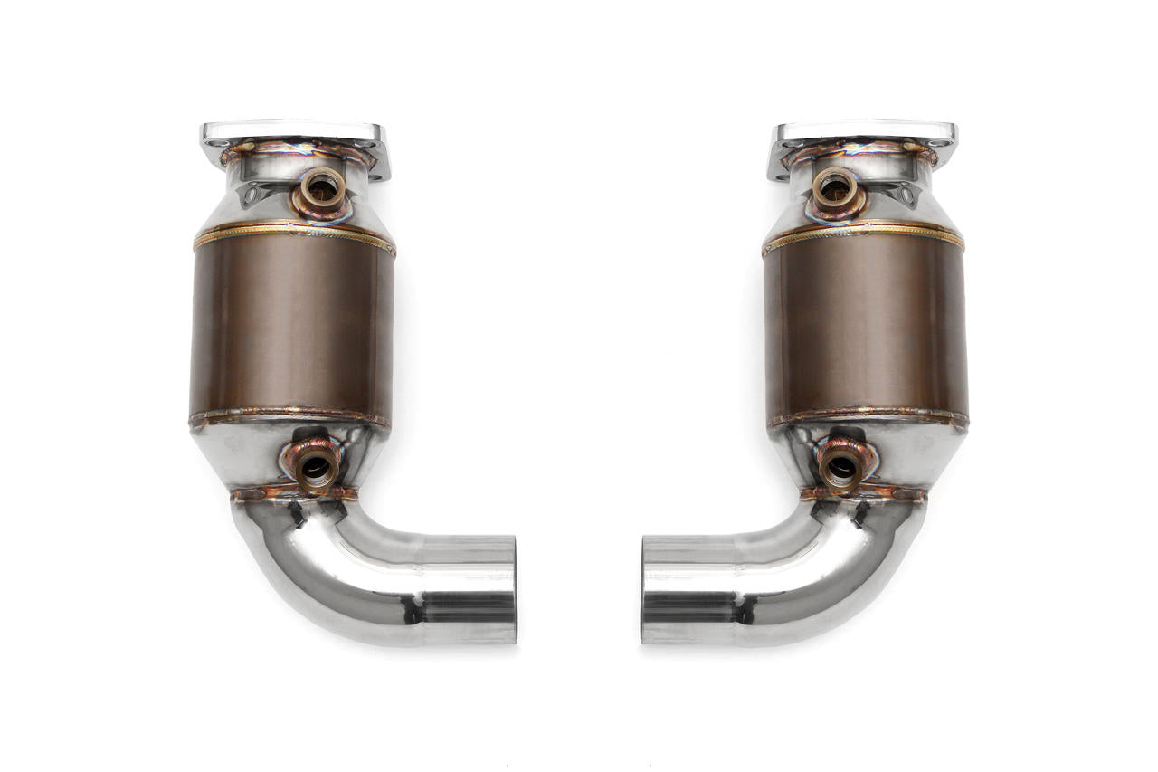 Fabspeed Porsche 991 Turbo / Turbo S Sport Catalytic Converters 2013-2016 (FS.POR.991T.SC)