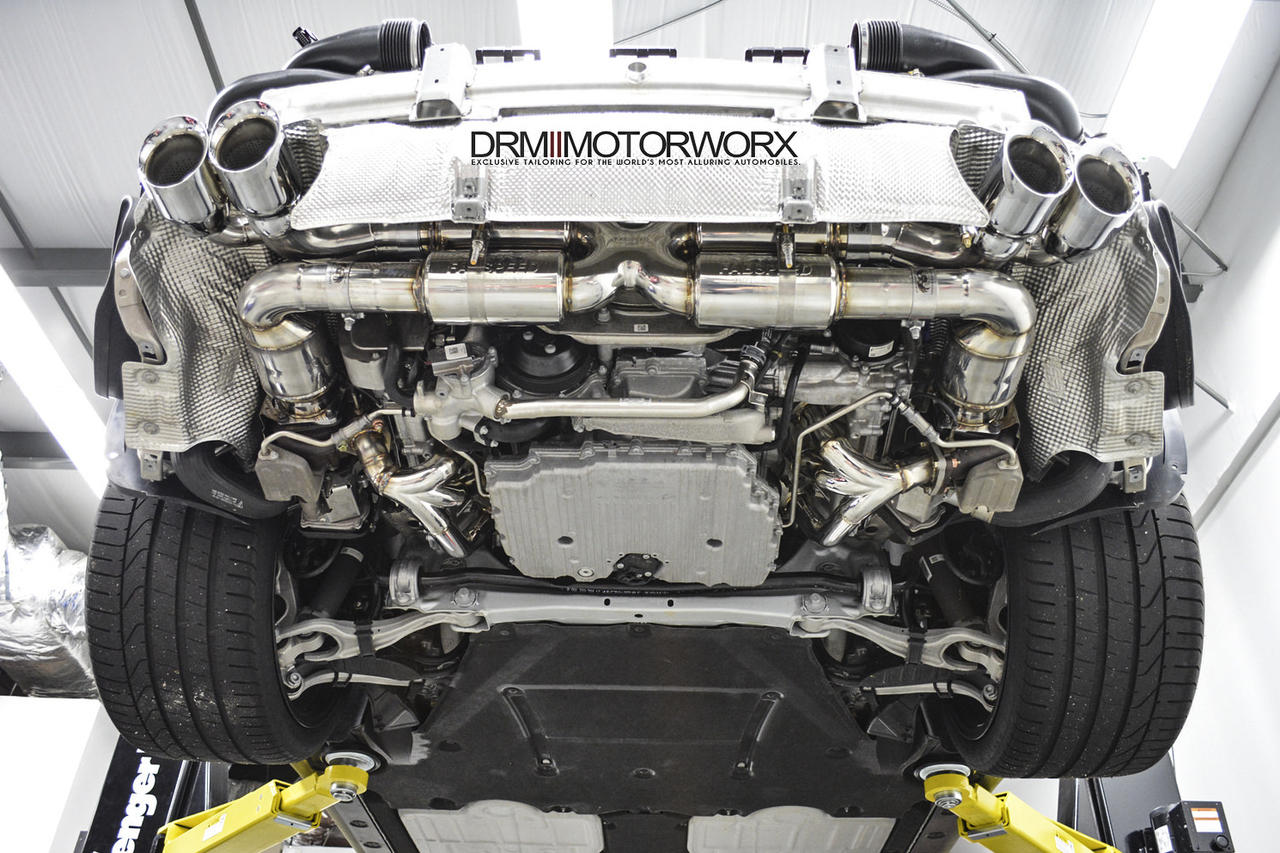 Fabspeed Porsche 991 Turbo / Turbo S Supersport X-Pipe Exhaust System (FS.POR.991T.SSXXX)